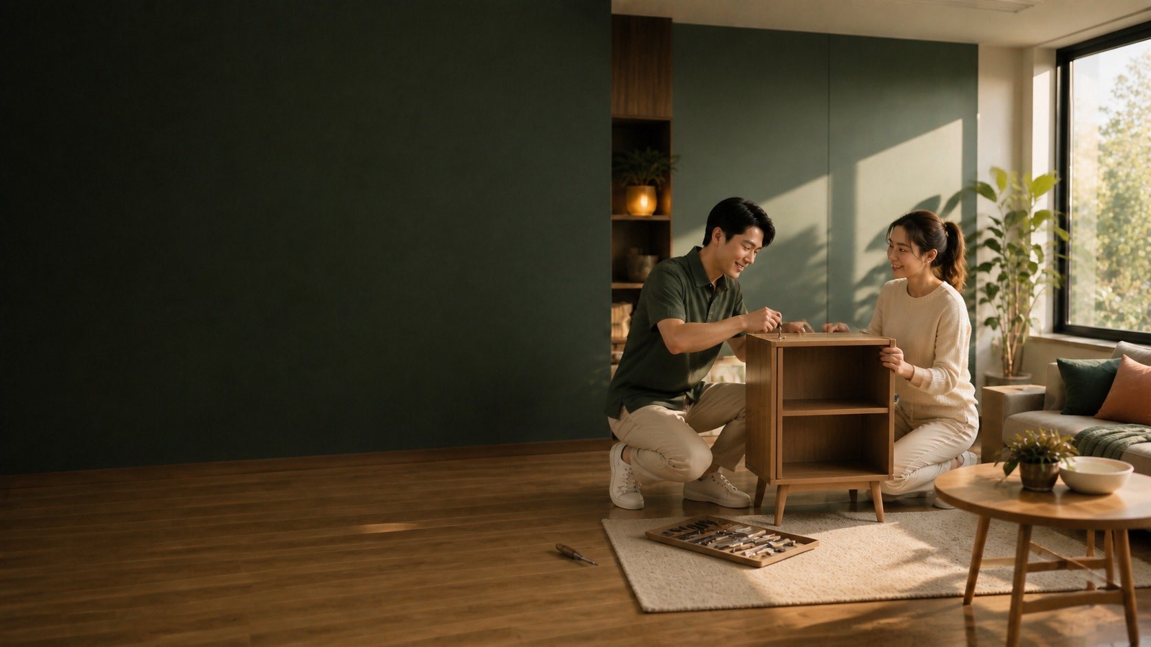 Vizubly furniture assembly